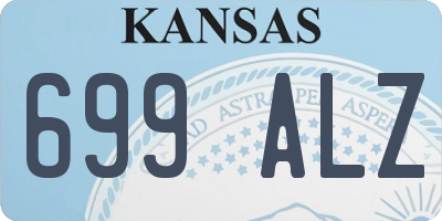 KS license plate 699ALZ