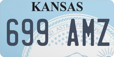 KS license plate 699AMZ