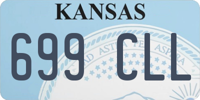 KS license plate 699CLL