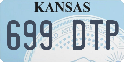 KS license plate 699DTP