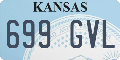 KS license plate 699GVL
