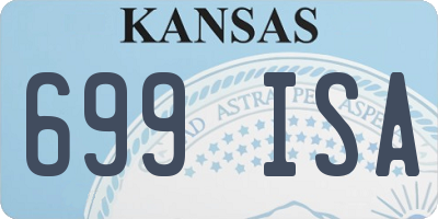 KS license plate 699ISA