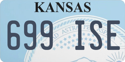 KS license plate 699ISE