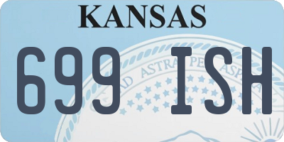 KS license plate 699ISH