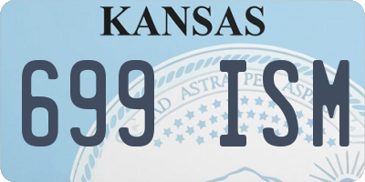 KS license plate 699ISM