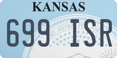 KS license plate 699ISR