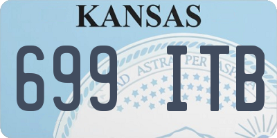 KS license plate 699ITB