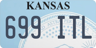 KS license plate 699ITL