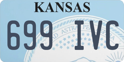 KS license plate 699IVC