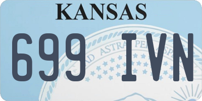 KS license plate 699IVN
