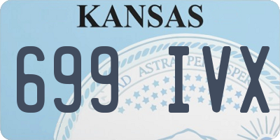 KS license plate 699IVX