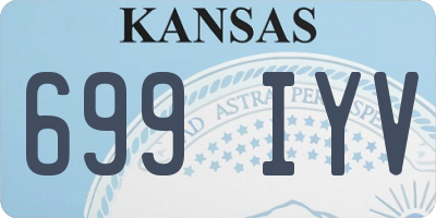 KS license plate 699IYV