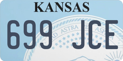 KS license plate 699JCE
