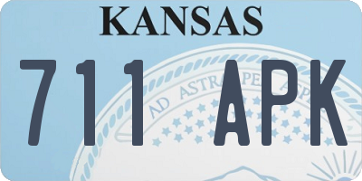 KS license plate 711APK