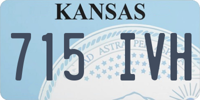 KS license plate 715IVH