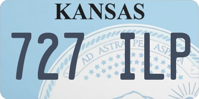 KS license plate 727ILP