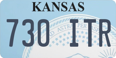 KS license plate 730ITR