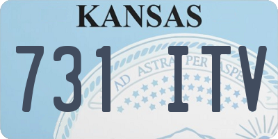 KS license plate 731ITV