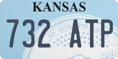 KS license plate 732ATP