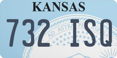 KS license plate 732ISQ