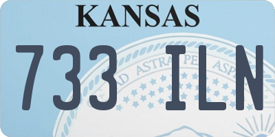 KS license plate 733ILN