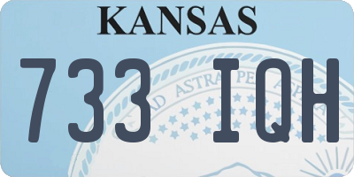 KS license plate 733IQH