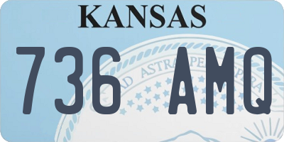 KS license plate 736AMQ