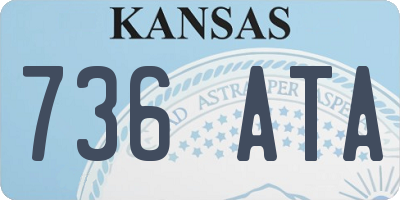 KS license plate 736ATA