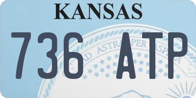 KS license plate 736ATP
