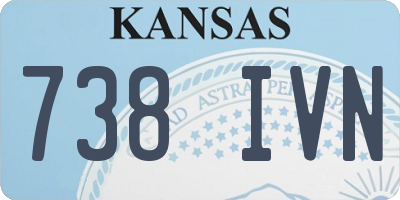 KS license plate 738IVN