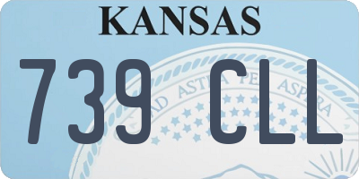KS license plate 739CLL