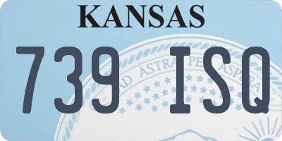 KS license plate 739ISQ