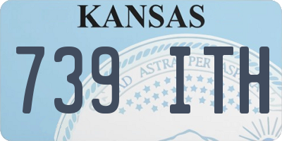 KS license plate 739ITH