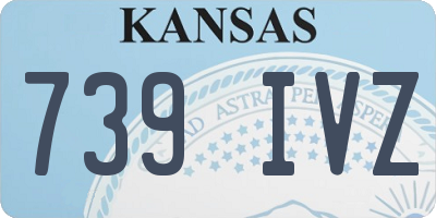 KS license plate 739IVZ