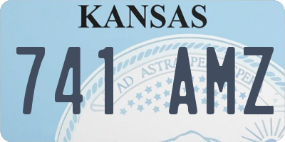 KS license plate 741AMZ