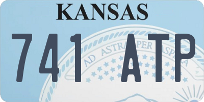 KS license plate 741ATP