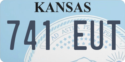 KS license plate 741EUT