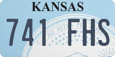 KS license plate 741FHS