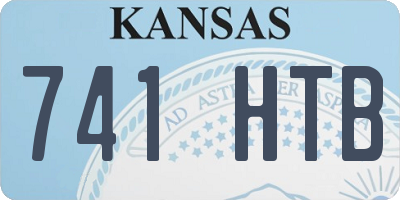 KS license plate 741HTB