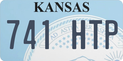 KS license plate 741HTP