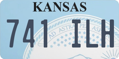 KS license plate 741ILH