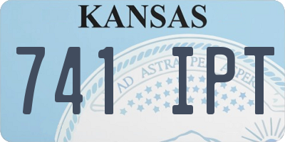 KS license plate 741IPT