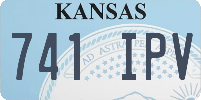 KS license plate 741IPV