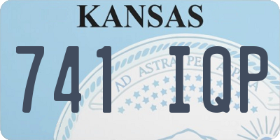 KS license plate 741IQP