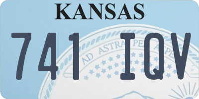 KS license plate 741IQV