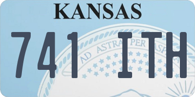 KS license plate 741ITH