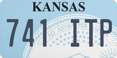 KS license plate 741ITP