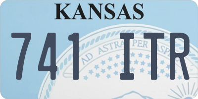 KS license plate 741ITR