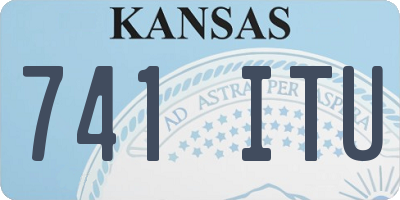 KS license plate 741ITU