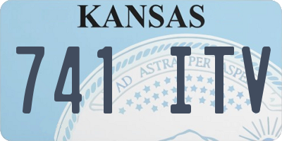 KS license plate 741ITV
